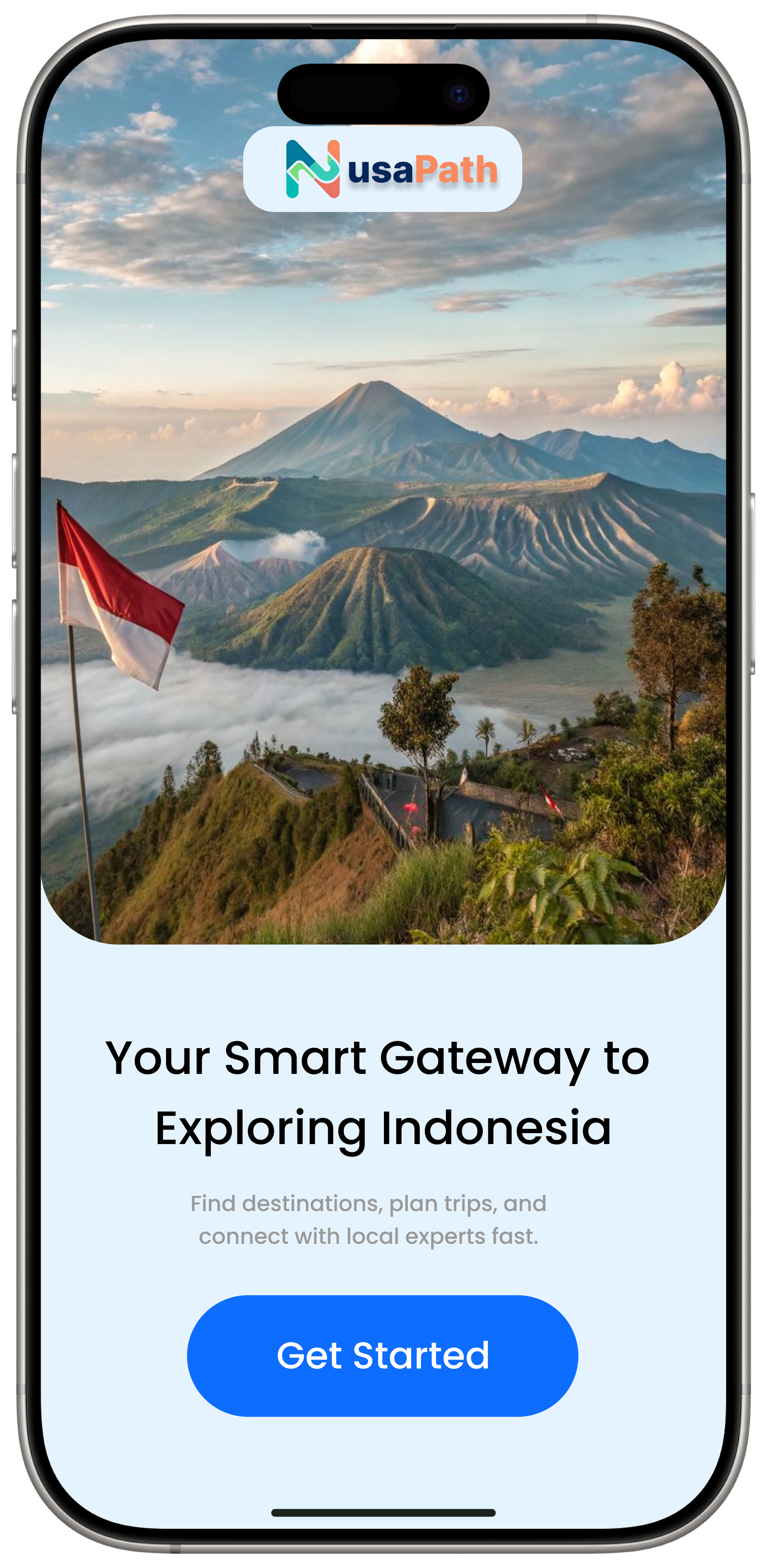 NusaPath App Interface